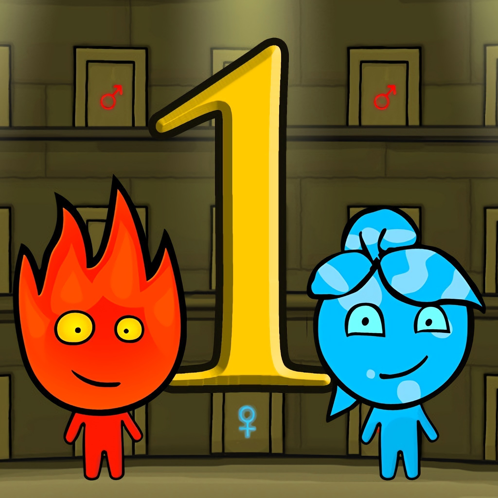 Fireboy And Watergirl In The Light Temple - Fireboy And Watergirl Games