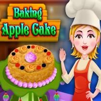 Baking Apple Cake - Baby Hazel play at Y9gamer.com