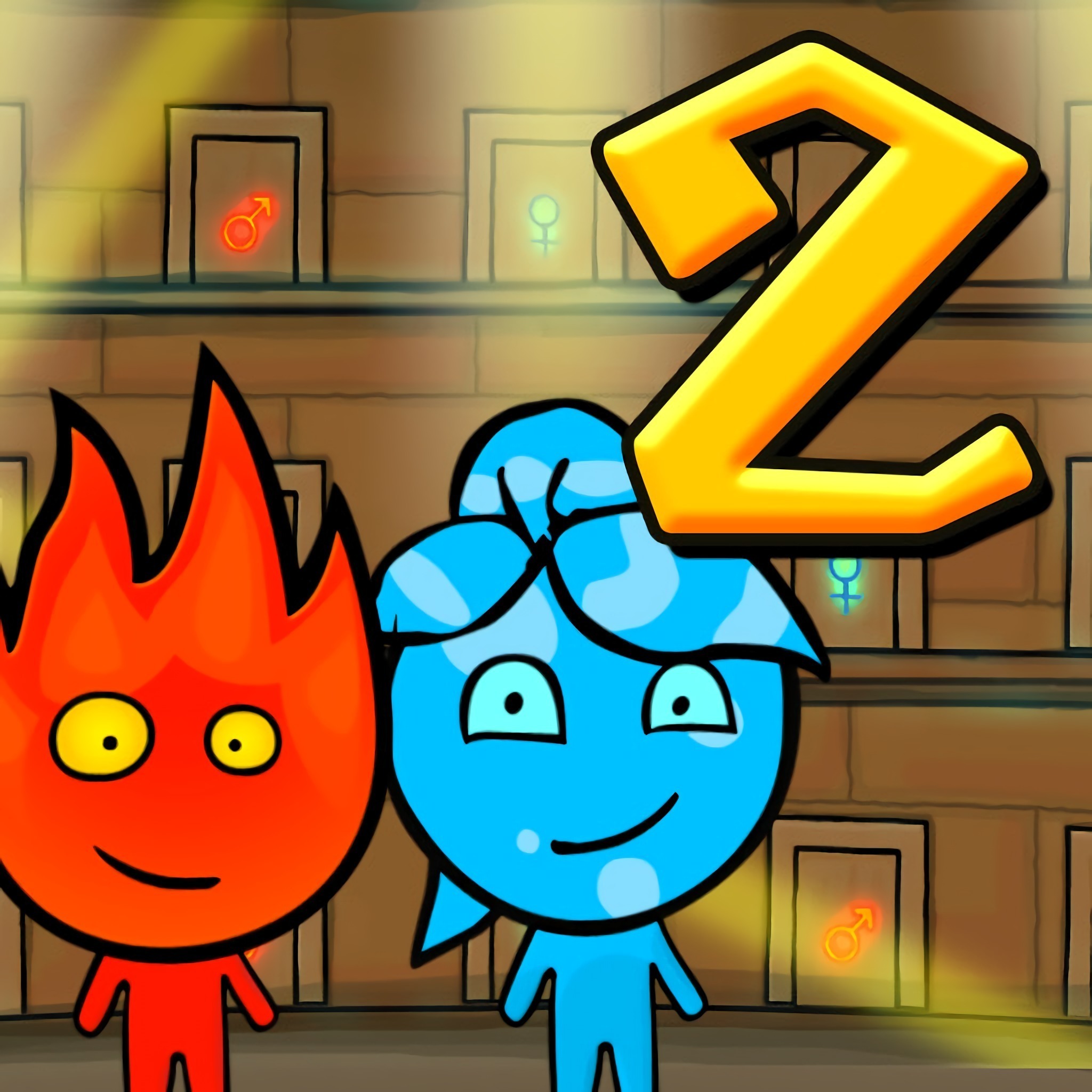 Fireboy And Watergirl 2: Light Temple play at